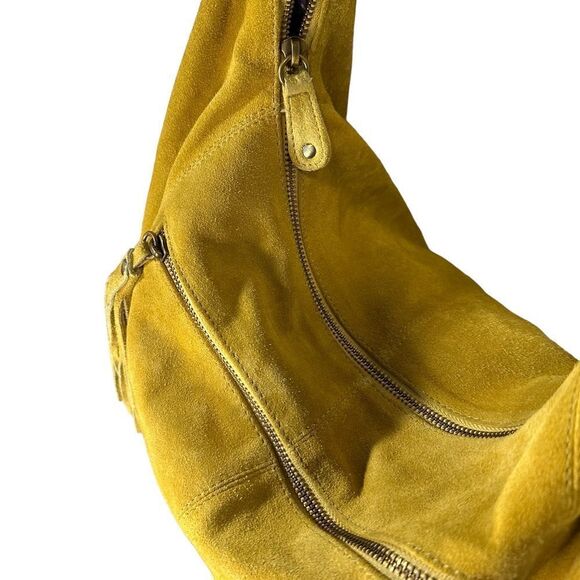 Suedes  Crossbody Boho Bag Wiith adjustable Strapped in p - Picture 6 of 6